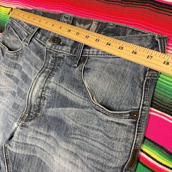 ARIAT Relentless Jeans Mens 36x38 Original Fit Straight Stretch Reinforced Seams - Picture 7 of 9